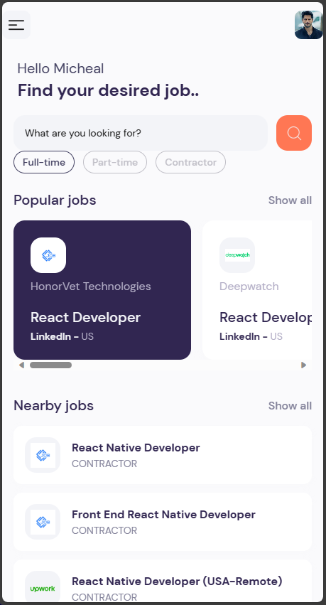 Job Hunter App 1