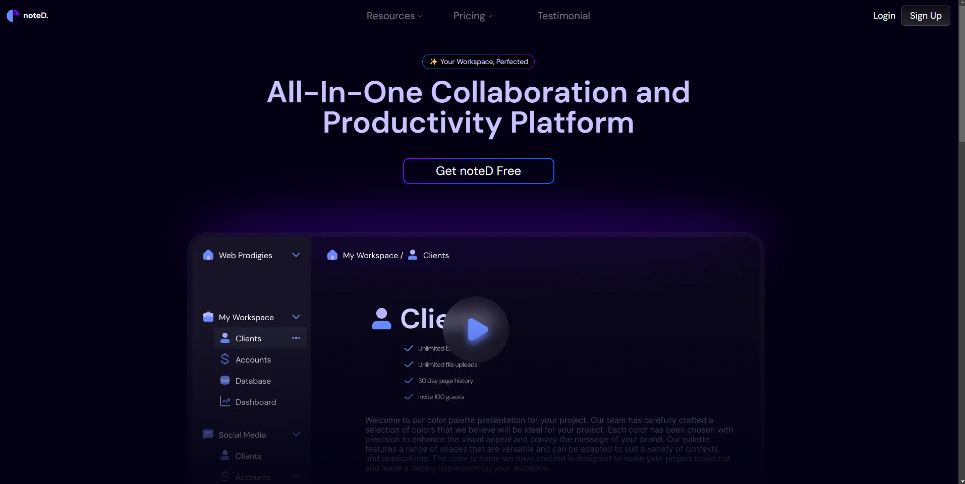 MarkDown App preview