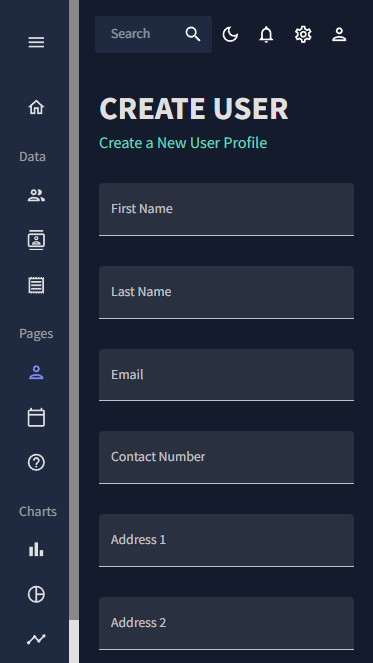 Pro Admin Dashboard 4